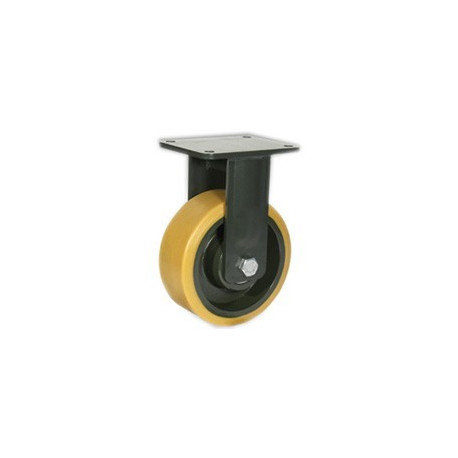 Roulette polyurethane FORTHANE® fixe diamètre 300 mm - 2300 Kg