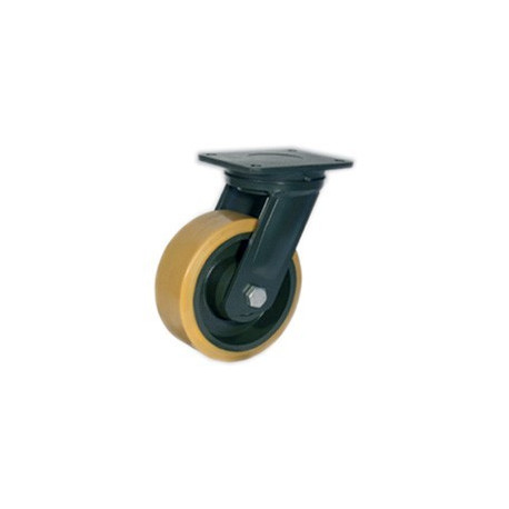 Roulette polyurethane FORTHANE® pivotante diamètre 300 mm - 2300 Kg