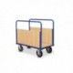 Chariot 2 ridelles bois amovibles 800kg - Dim:(L) 1055 x (l) 660